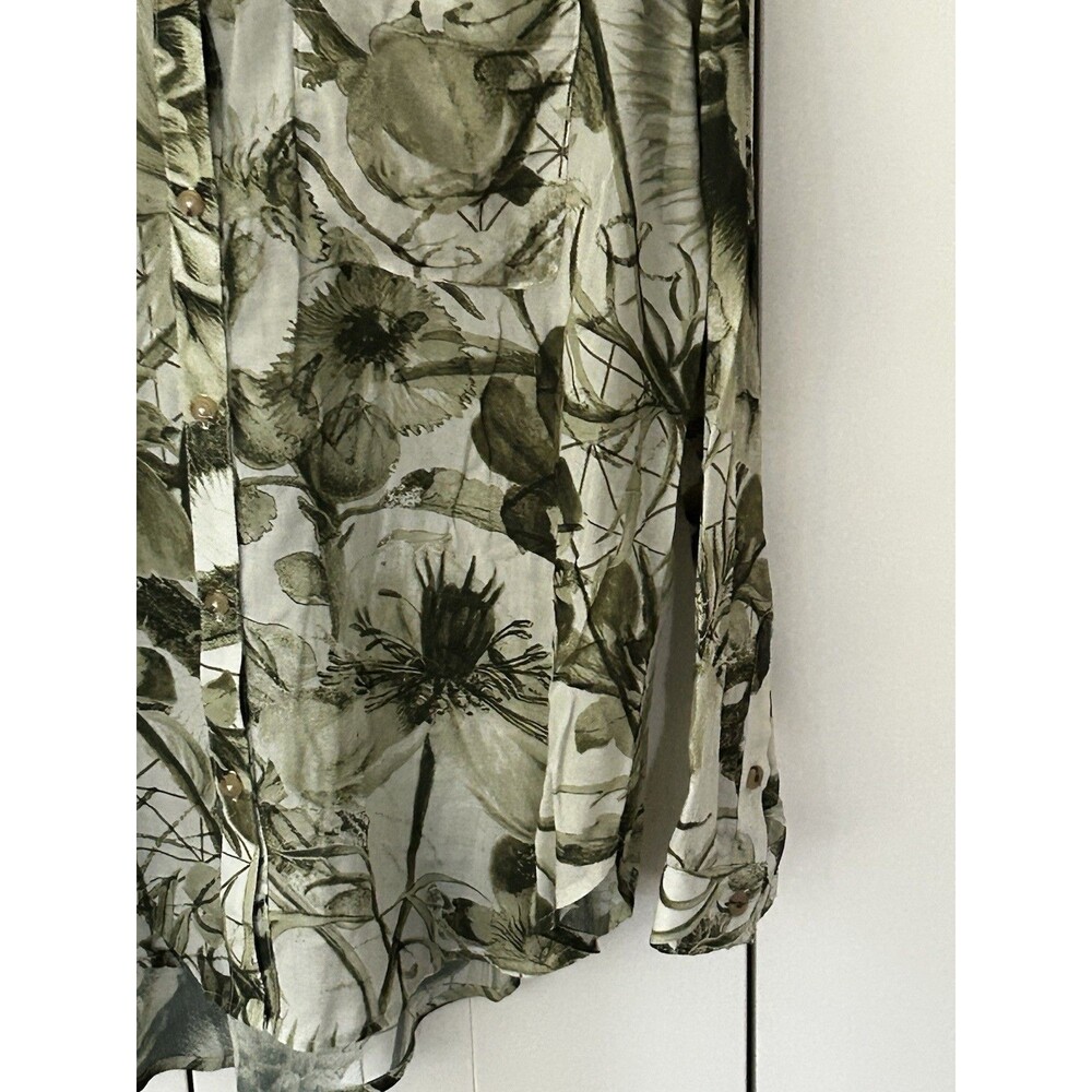 Anthropologie Pilcro The Romy Relaxed Buttondown Shirt Manel Villalonga Small - Picture 6 of 10